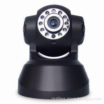 Wired IP Camera with PTZ Function, MSN Server and Free DDNS, Supports DDNS Service
